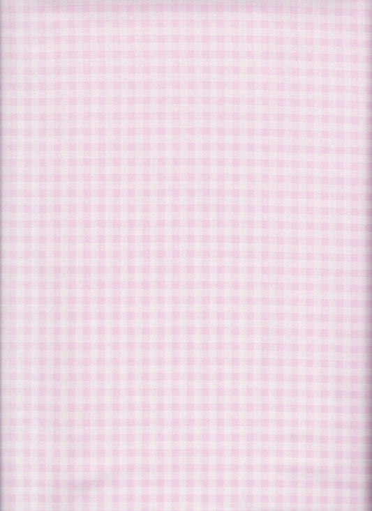 Children Prints 1/8 inch Pink Gingham Foust Textiles Cotton Fabric
