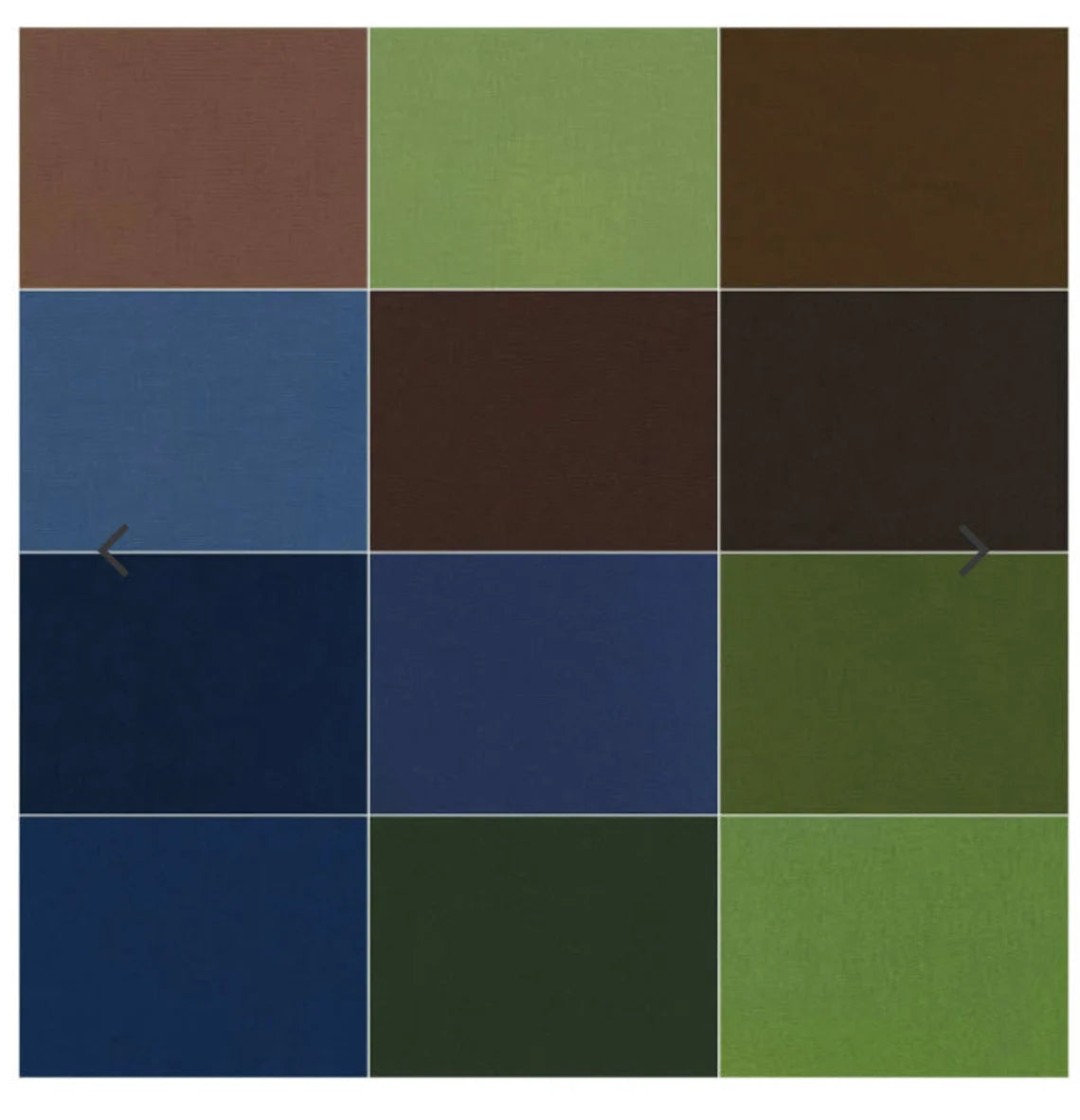 Kona Cotton Adventure Palette Fat Quarter Bundle 18" x 21" 12pcs Robert Kaufman Cotton Fabrics RK-FQ-1380-12