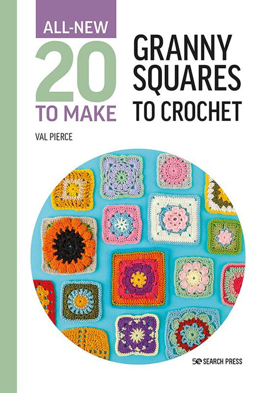 20 to Make Granny Squares to Crochet Book Search Press SPR-1399