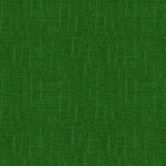 24/7: Linen Texture Emerald Green Hoffman Fabrics Cotton Fabric HF-S4705-31