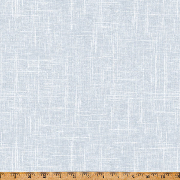 24/7: Linen Texture Ice Blue Hoffman Fabrics Cotton Fabric HF-S4705-190