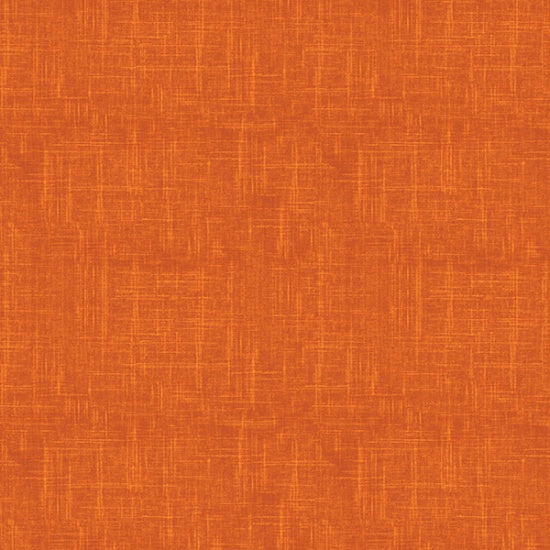 24/7: Linen Texture Orange Hoffman Fabrics Cotton Fabric HF-S4705-13