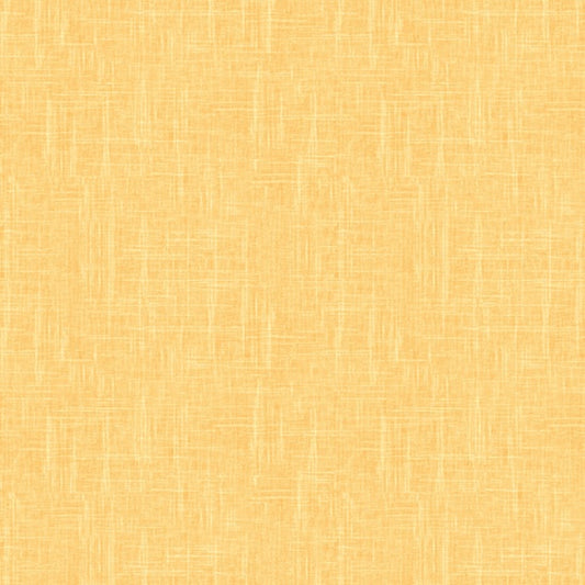 24/7: Linen Texture Tangerine Yellow Hoffman Fabrics Cotton Fabric HF-S4705-152