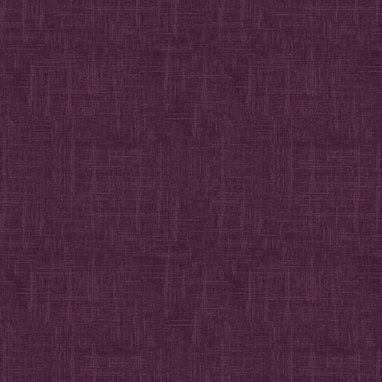 24/7: Linen Texture Bergen Purple Hoffman Fabrics Cotton Fabric HF-S4705-328
