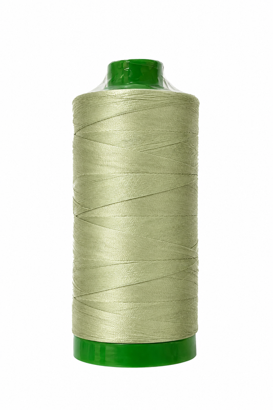 Platinum Grey Pale Green 40 wt 1094 yd Large Spool Aurifil  Cotton Quilting Thread AF-MK40SC6-2912