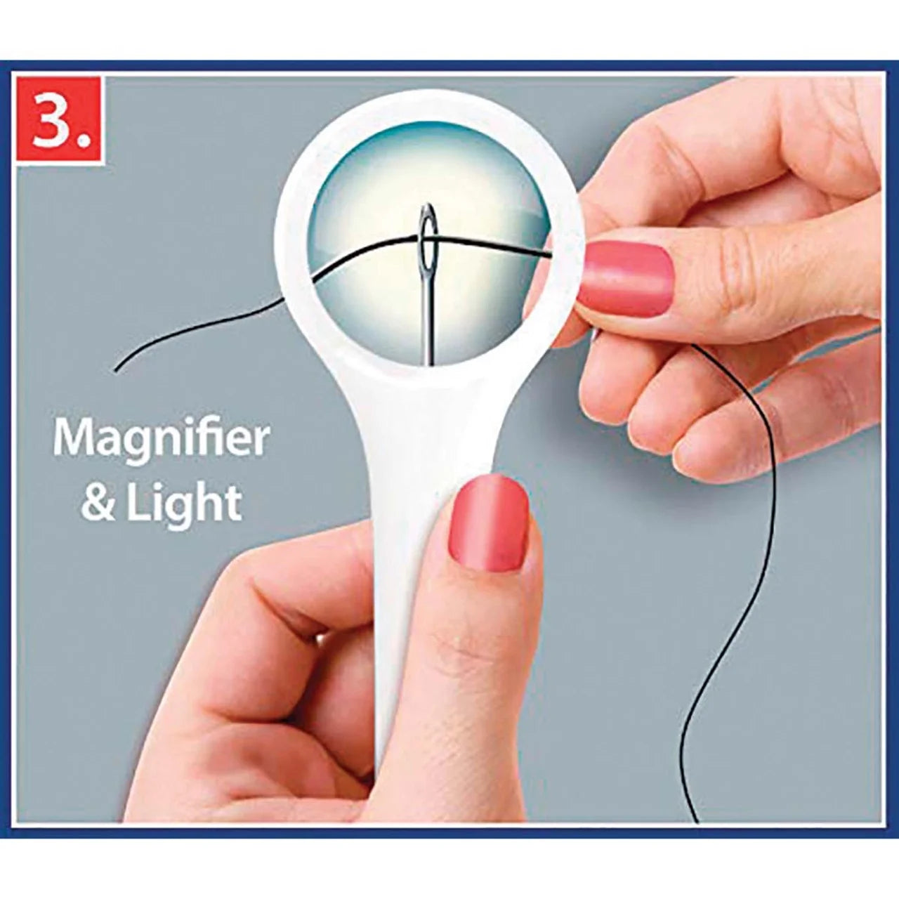 Magical Thread Easy Magnifier with Light White & Blue Taylor Seville TS-17108