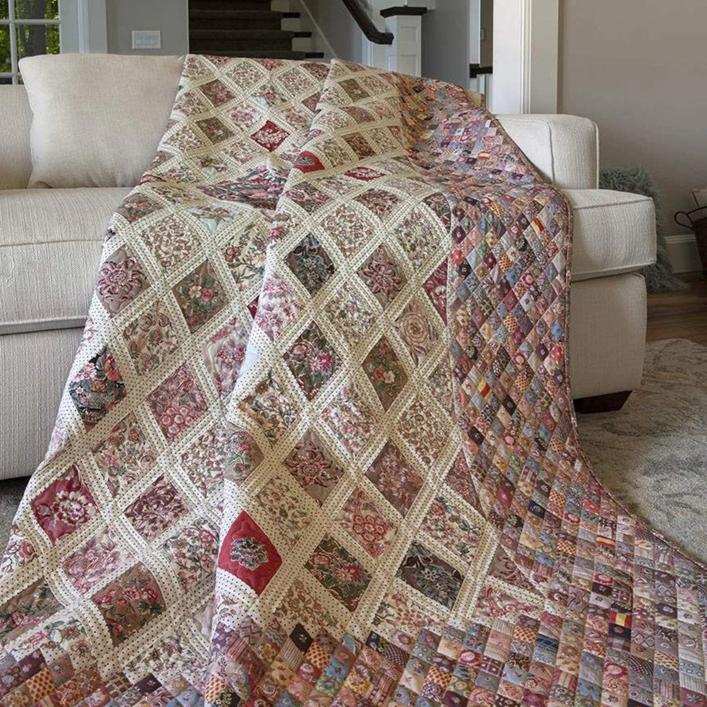 Jane Austen Coverlet Kit 80"x100" Riley Blake Designs RB-KT-17450