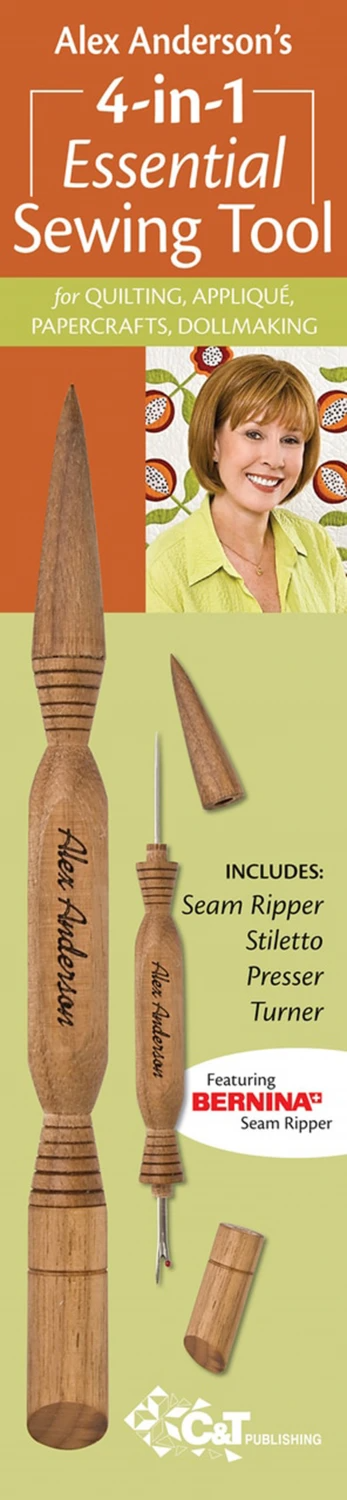 4-in-1 Essential Sewing Tool Alex Andersons C&T Publishing CT-20109T