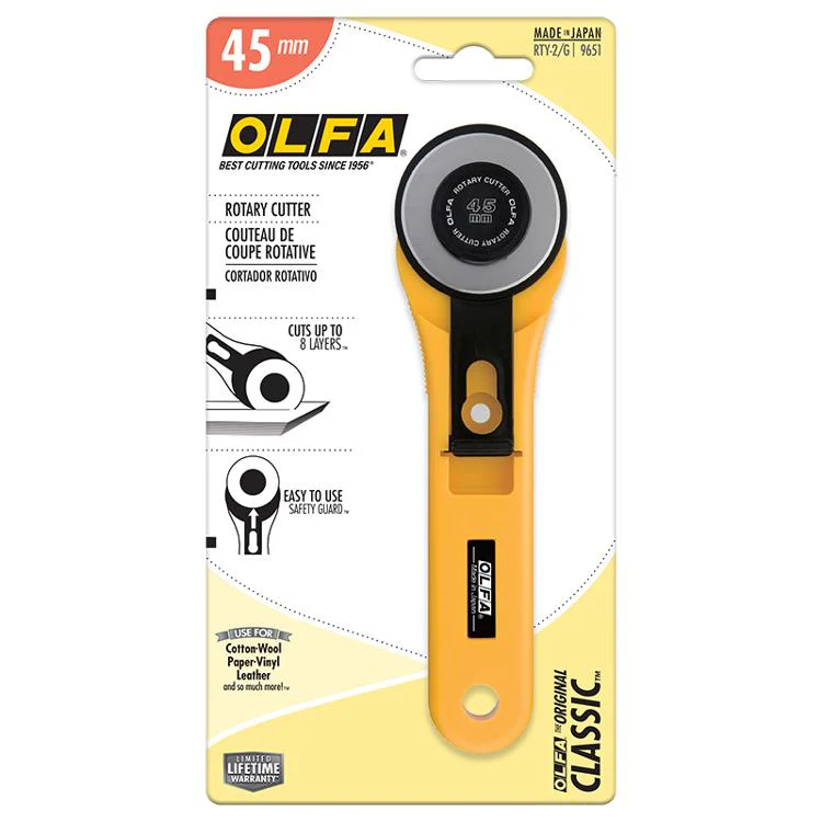 45MM Rotary Cutter Gold RTY-2 G Olfa OLFA-9651