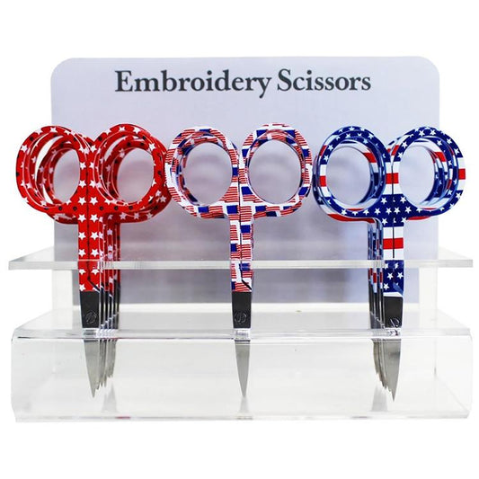 Embroidery Scissors 3.75" Star Stripe Moda