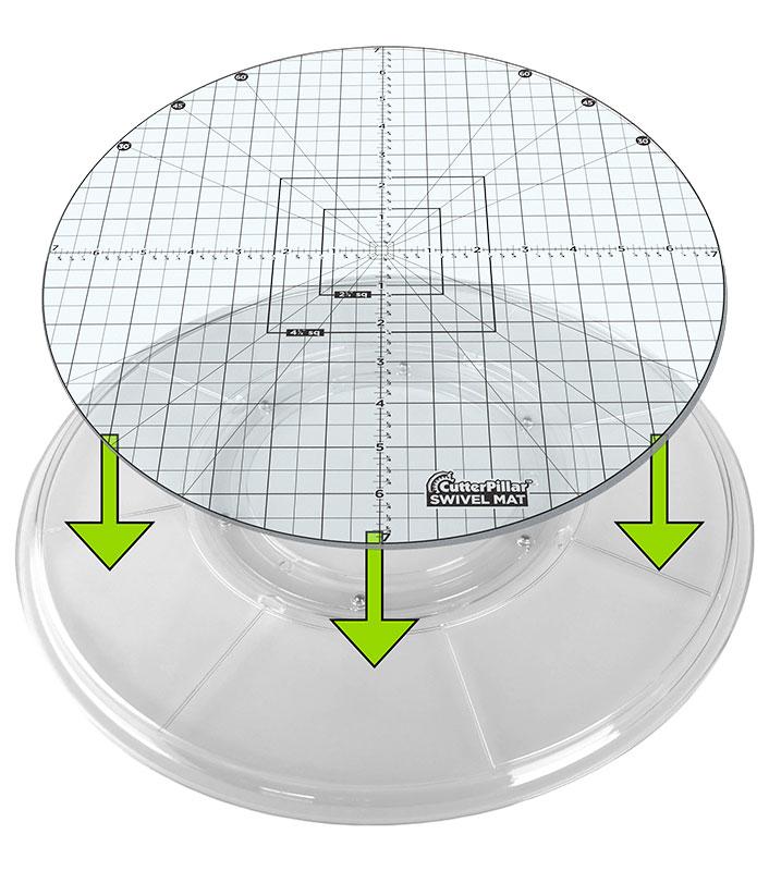 Swivel Rotating Cutting Mat Cutterpillar CP-CPP-SWIVEL