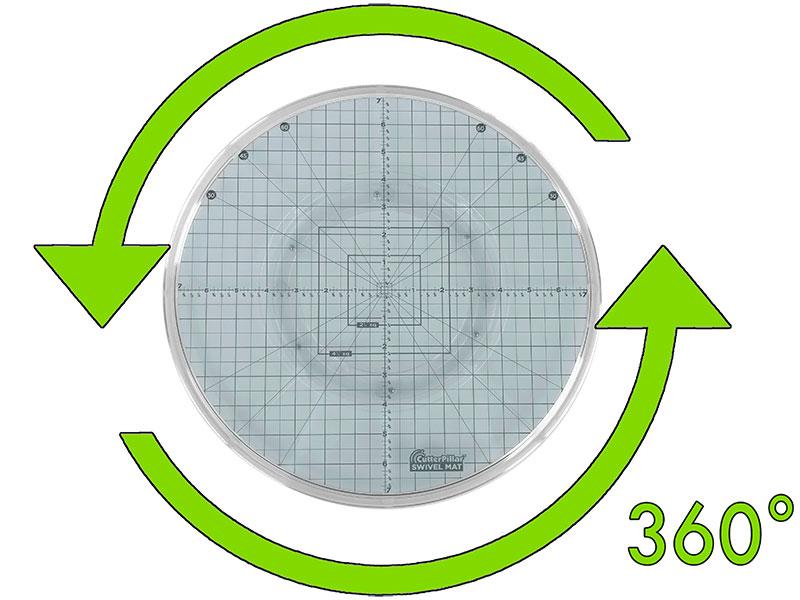 Swivel Rotating Cutting Mat Cutterpillar CP-CPP-SWIVEL
