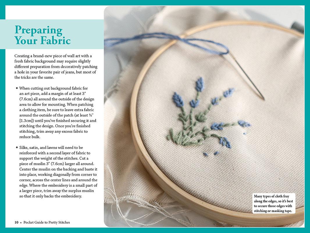Pocket Guide to Pretty Stitches Needle Art Book Cross Stitch Landauer LAN-120
