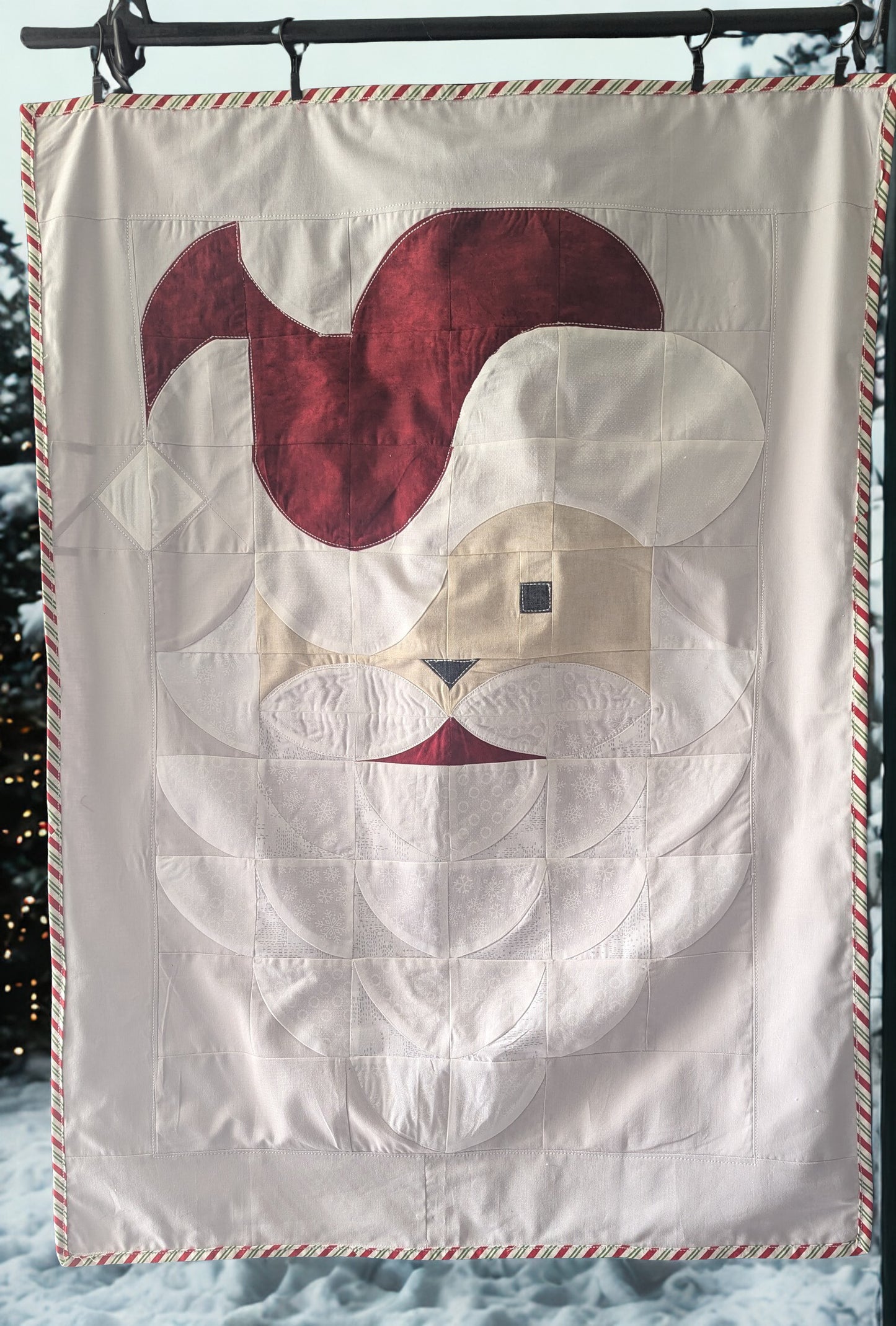 Santa Kit Sewing with Kristene YOU MUST HAVE THE QCR MINI RULER FOR THIS PROJECT