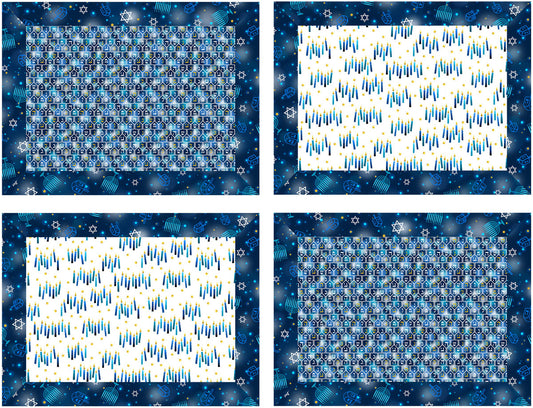 Fabric Requirements-A Celebration of Light Easy Mitered Placemat Studio E