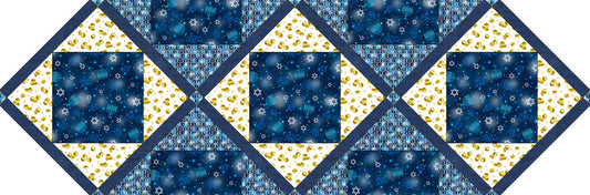Fabric Requirements-A Celebration of Light Plaza Point Runner Studio E