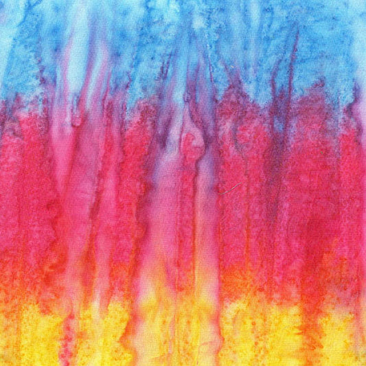 A Splash of Color Batik Tinted Rainbow Sprinkle Multi Edyta Sitar of Laundry Basket Quilts Andover Fabrics Cotton Fabric AF-AB-8682-X