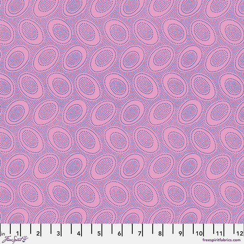 Aboriginal Dot Wisteria Purple Classics Kaffe Fassett Collective Free Spirit Fabrics Cotton Fabric FS-PWGP071.WISTE