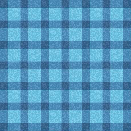 Abra-Cat-Dabra Plaid Blue Gina Jane Lee Quilting Treasures Cotton Fabric