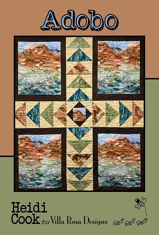 Adobo Quilt Pattern Villa Rosa Design