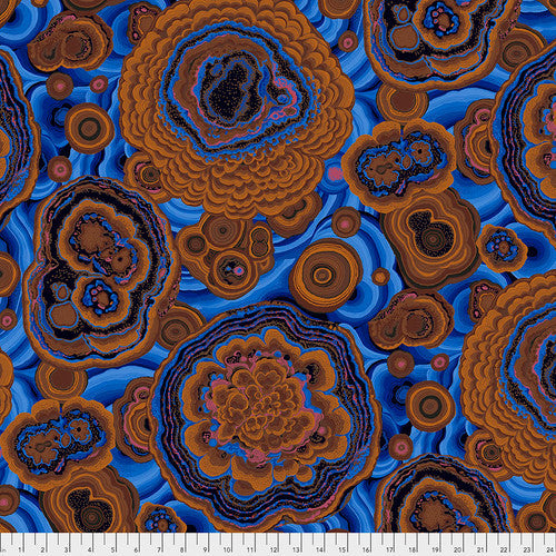 Agate Ochre Philip Jacobs Stash Kaffe Fassett Collective Free Spirit Cotton Fabric  FS-PWPJ106.OCHRE