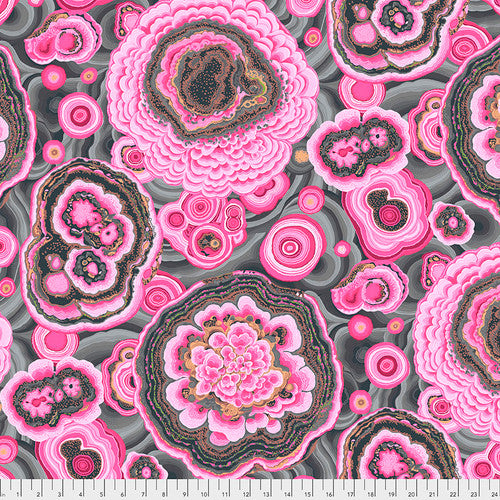 Agate Pink Philip Jacobs Stash Kaffe Fassett Collective Free Spirit Cotton Fabric FS-PWPJ106.PINK