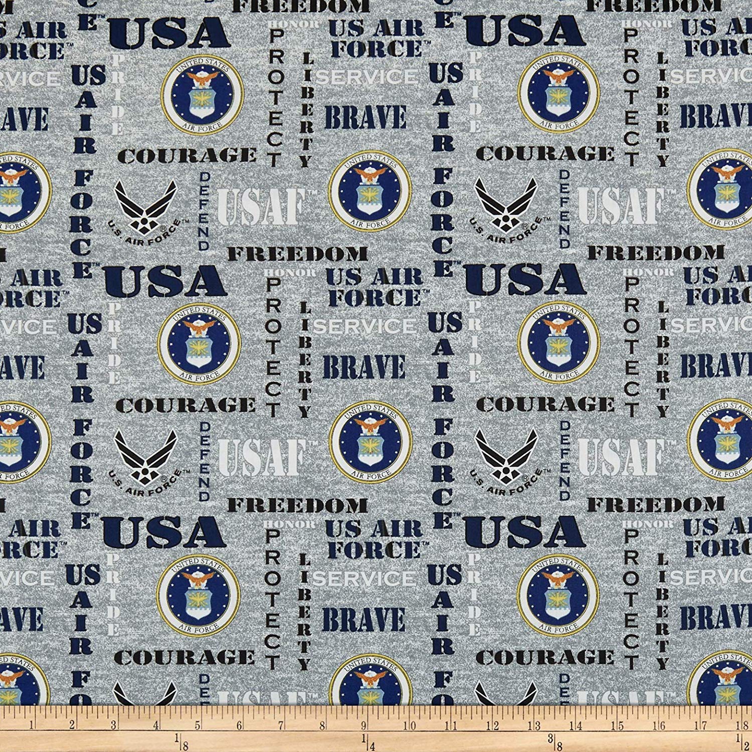 Air Force Military Armed Forces Liberty Freedom Brave Seal Heather All ...