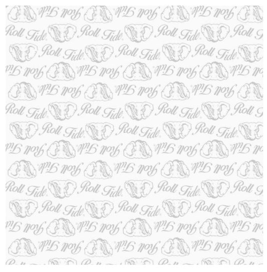 Texas A&M Aggies NCAA College White on White Mini Pigment Print Sykel Enterprises Cotton Fabric TAM-1393-W