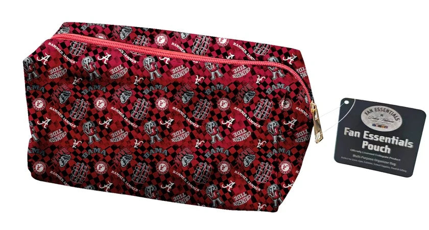 Alabama Crimson Tide NCAA Collegiate Bag Pouch Large Medium and Wristlet Collection Sykel Enterprises AL-5006