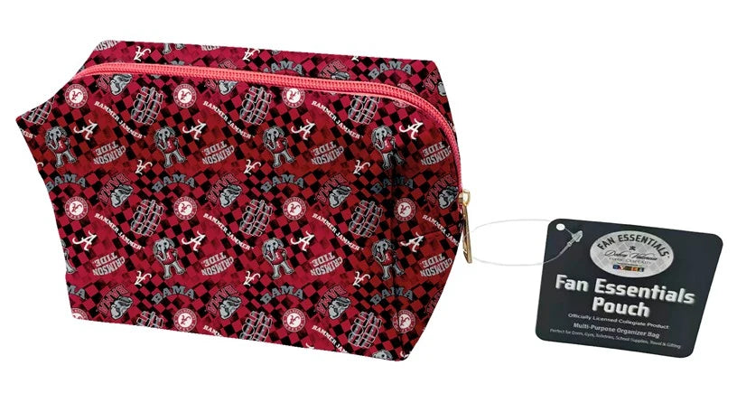Alabama Crimson Tide NCAA Collegiate Bag Pouch Large Medium and Wristlet Collection Sykel Enterprises AL-5006