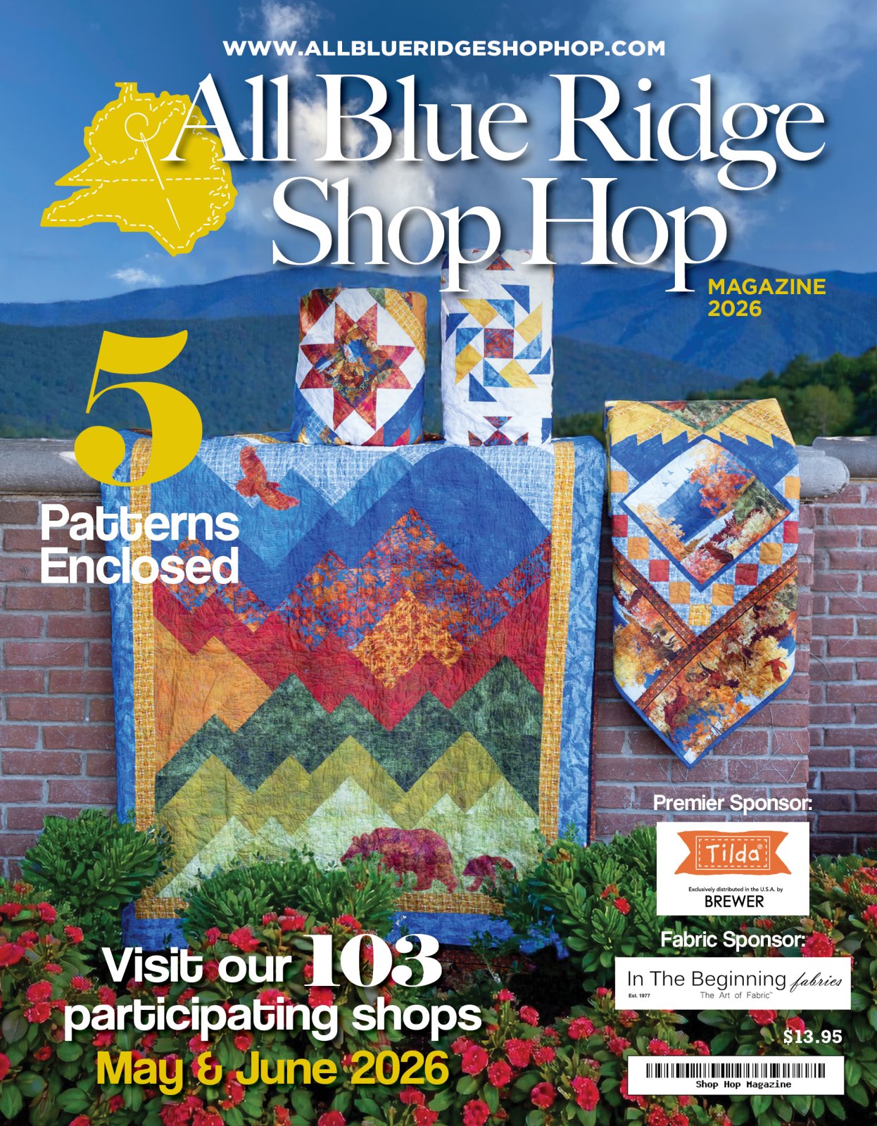 All Blue Ridge Shop Hop Magazine 2026 | ABRSH 2026