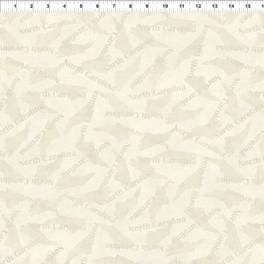 PRE-ORDER | MAY | All Blue Ridge Shop Hop 2026 NC Cream In The Beginning Cotton Fabric ITB-10BR-2