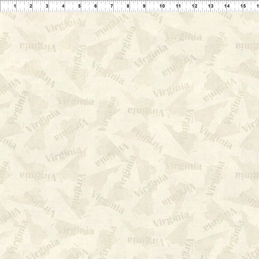 PRE-ORDER | MAY | All Blue Ridge Shop Hop 2026 VA Cream In The Beginning Cotton Fabric ITB-11BR-2