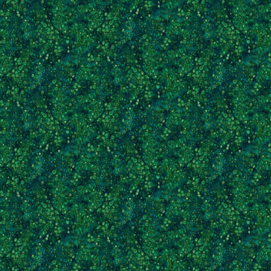 Allure Mini Texture Green Deborah Edwards and Melanie Samra Northcott Cotton Fabric