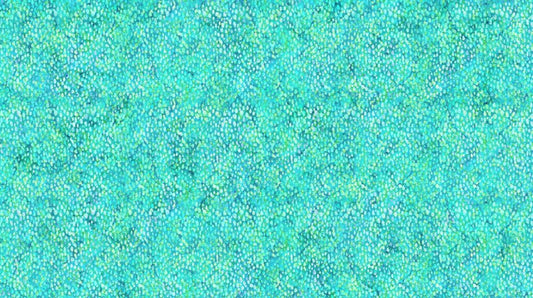 Allure Peaditty Texture Turquoise Blue Deborah Edwards and Melanie Samra Northcott Cotton Fabric