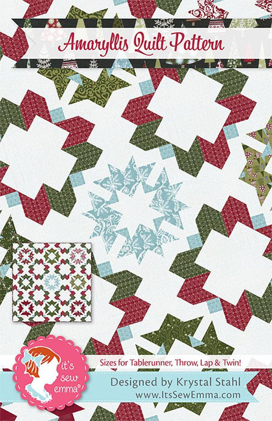 Amaryllis Quilt Pattern Its Sew Emma