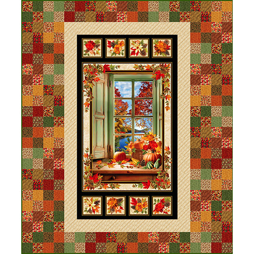 Harvest Beauty Amber Grove Rachelle Craig Quilt Pattern-FREE PATTERN