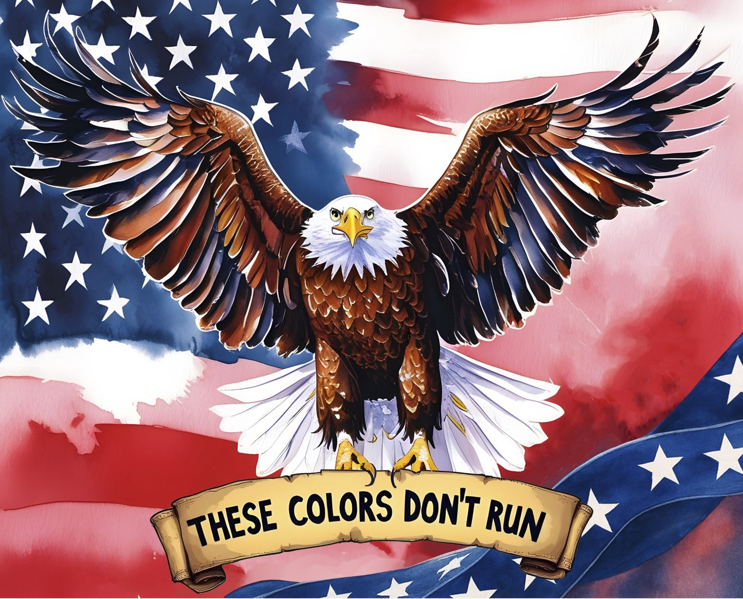 America 250 Years! Colorful Eagle Panel 36" Multi David Textiles Cotton Fabrics DT-DX-8712-5C-1