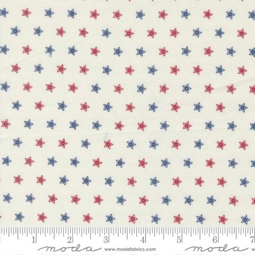American Gatherings III 108" Wide Back Stars Cloud Multi Primitive Gatherings Moda Cotton Fabric MD-108036-11