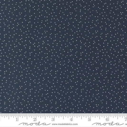 American Gatherings III Confetti Blenders Navy Dark Blue Primitive Gatherings Moda Cotton Fabric MD-49325-16
