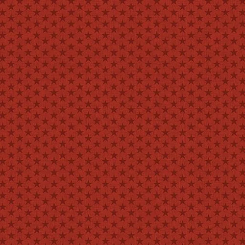 American Valor Textured Stars Red Cheryl Haynes Benartex Cotton Fabric BE-16876-10