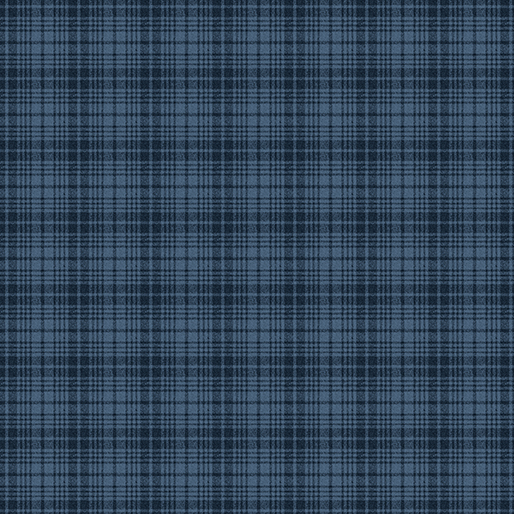 American Valor Tonal Plaid Navy Cheryl Haynes Benartex Cotton Fabric BE-16879-56