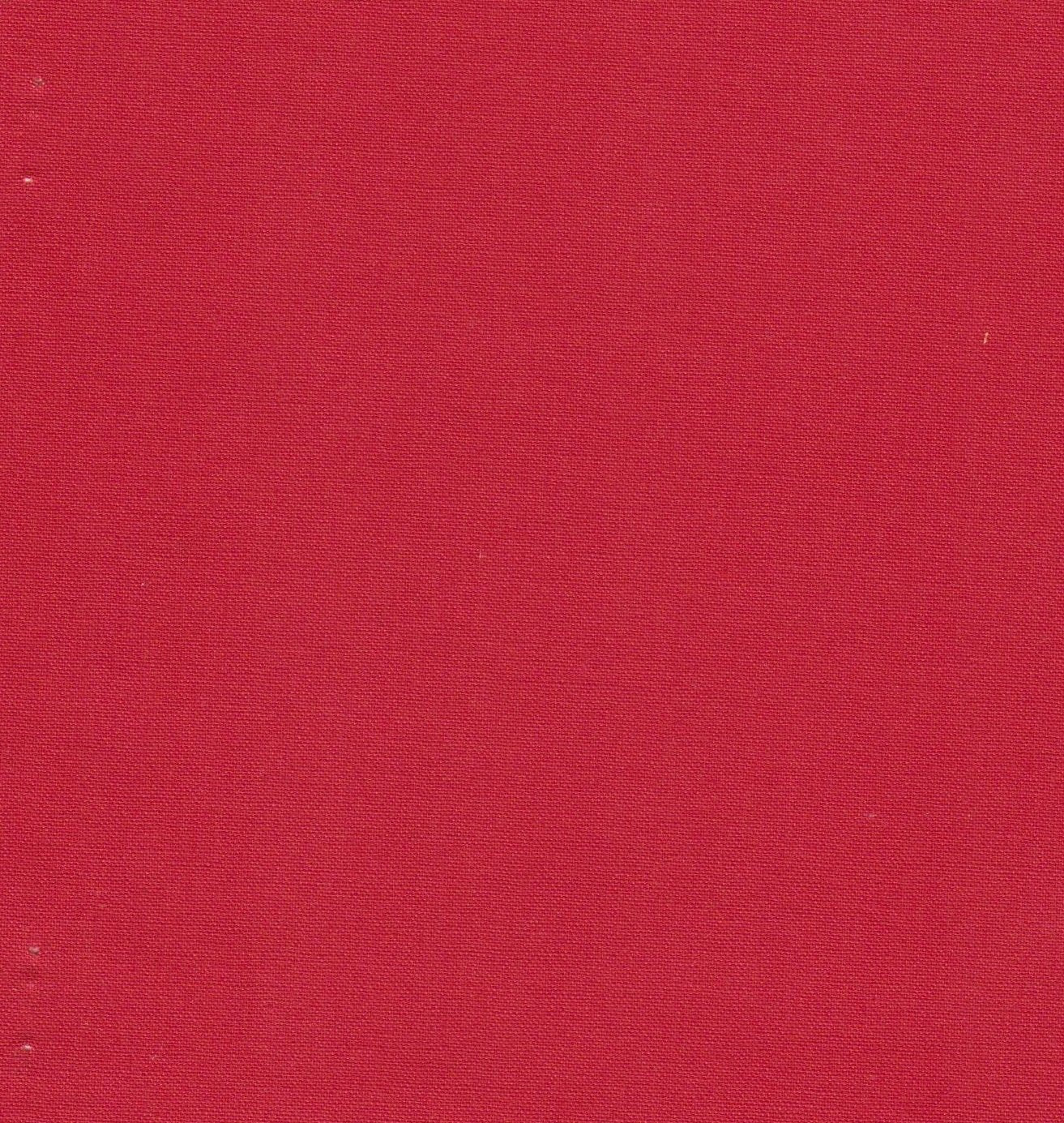 (SOLD PER BOLT) Americana Solids Red Foust Textiles Cotton Fabric FT-Red-62377-FB