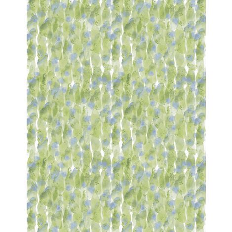 Among the Branches Paint Texture Green Susan Winget Wilmington Prints Fabrics Cotton Fabric