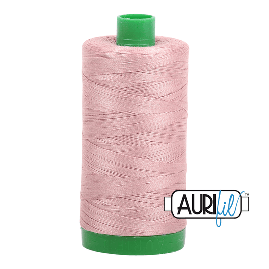 Antique Blush Pink 40 wt 1094 yd Large Spool Aurifil  Cotton Quilting Thread AF-MK40SC6-2375
