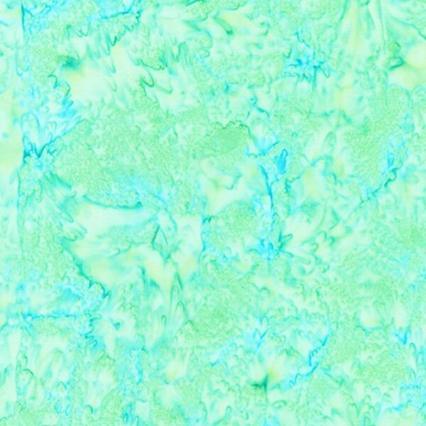 Artisan Batiks Prisma Dyes Ice Frappe Blue Green Lunn Studios Robert Kaufman Cotton Fabric