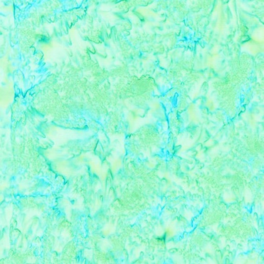 Artisan Batiks Prisma Dyes Ice Frappe Blue Green Lunn Studios Robert Kaufman Cotton Fabric