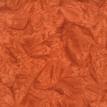 Artisan Batiks Prisma Dyes Pumpkin Orange Lunn Studios Robert Kaufman Cotton Fabric