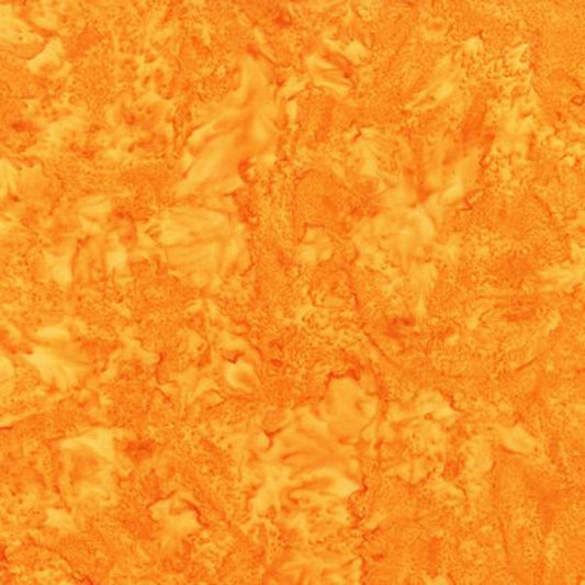 Artisan Batiks Prisma Dyes Saffron Orange Lunn Studios Robert Kaufman Cotton Fabric