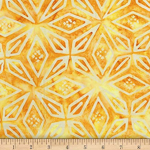 At the Pier Compass Citrus Banyan Batiks Cotton Fabric